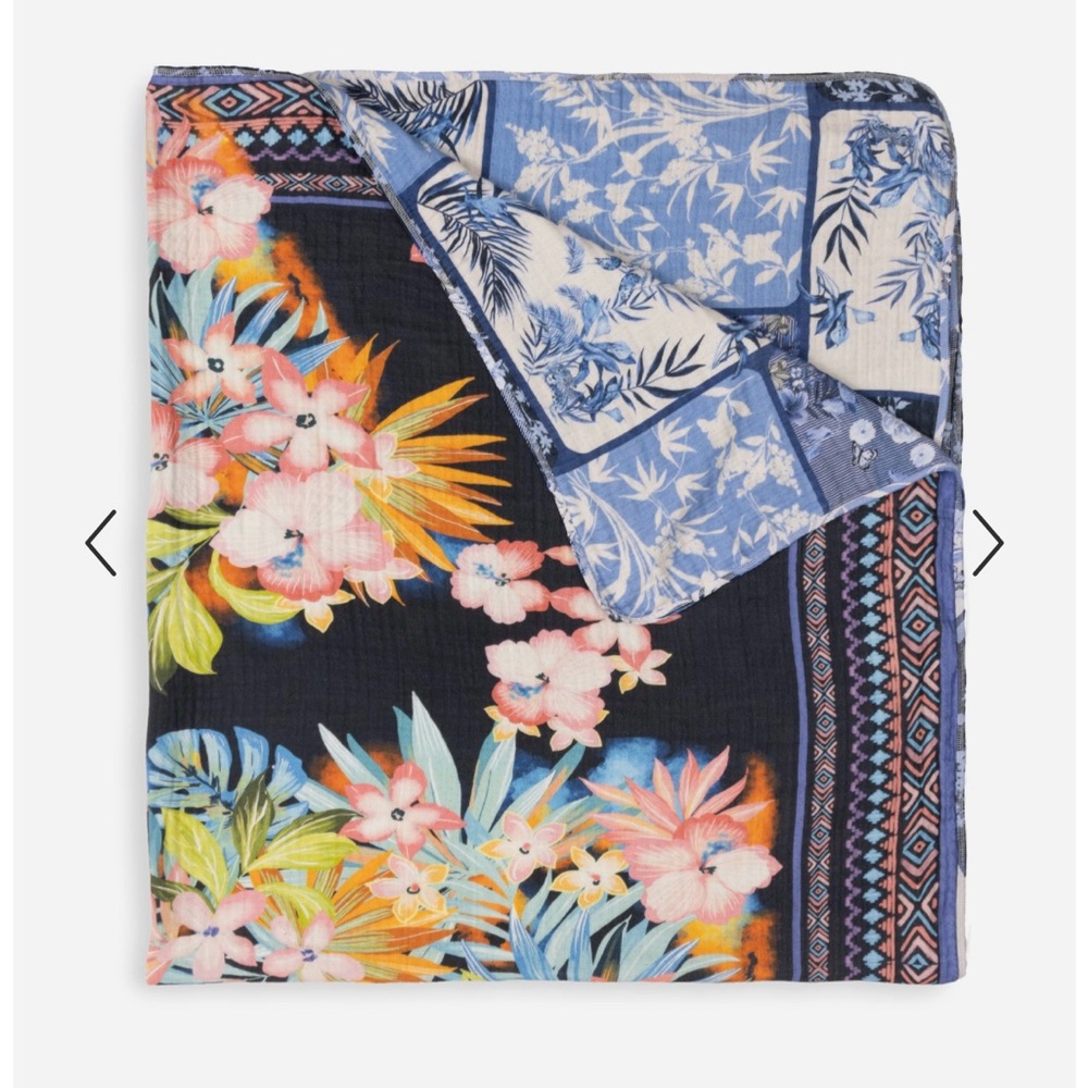 Johnny Was MOANUH GAUZE BLANKET